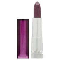 maybelline color sensational lipstick 338 midnight plum purple