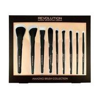 makeup revolution amazing 9 piece brush collection