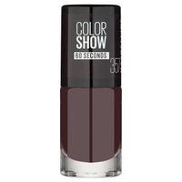 Maybelline Color Show 357 Burgundy Kiss Nail Polish 7ml, Brown