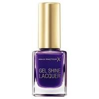 Max Factor Gel Shine Lacquer Nail Polish Lacquered Violet 35, Purple
