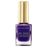 max factor gel shine lacquer nail polish lacquered violet 35 purple