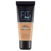 maybelline fit me matte poreless foundation sun beige 30ml