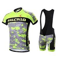 malciklo cycling jersey with bib shorts mens short sleeve bike clothin ...