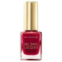 Max Factor Gel Shine Lacquer Nail Polish Radiat Ruby 50, Red