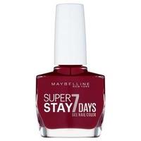 Maybelline Forever Strong Gel 265 Divine Wine Nail Polish, Red