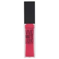 Maybelline Lip Gloss Vivid Matte 40 Berry Boost, Red