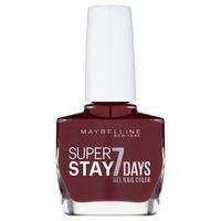 maybelline forever strong gel 287 midnight red nail polish red