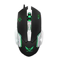 Macro Definition Gaming Mouse 3200DPI Mechanical Mouse Game Mouse USB 6 Button Wired Optical Computer Mouse Gamer PC for Laptop