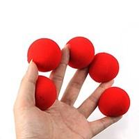 Magic Props - Red Sponge Balls(5 PCS)