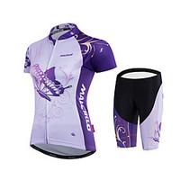 Malciklo Cycling Clothing Sets/Suits Men\'s Short SleeveBreathable / High Breathability / Quick Dry / Front Zipper
