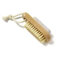 Manicare - Wooden Nail Brush And Pumice