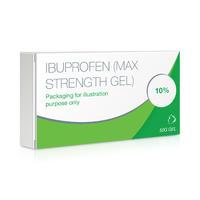 Maximum Strength Ibuprofen 10% Pain Relief Gel