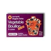 Marigold Org Veg Bouillon Reduced Salt 8 Cubes servings (1 x 8 Cubes servings)