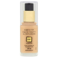 MAX FACTOR Allday 3 in 1 Foundation 45 Warm Almond