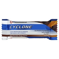 maximuscle muscle size cyclone dark chocolate orange flavour 60g