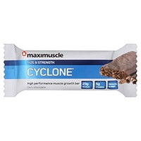 MaxiMuscle Muscle & Size Cyclone Bars Dark Chocolate Flavour 60g x 12