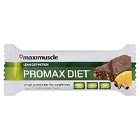 MaxiMuscle - Promax Diet Bar Dark Chocolate Orange Flavour 60g x 12