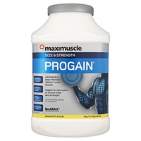 maximuscle progain 2kg banana