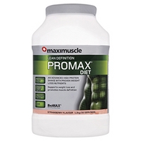 MaxiMuscle Diet Solutions Promax Diet Strawberry 1.2kg