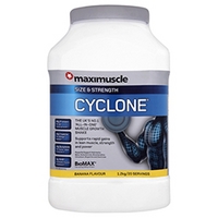 MaxiMuscle Muscle & Size Cyclone Banana 1.2kg