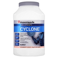 MaxiMuscle Muscle & Size Cyclone Strawberry 1.2kg