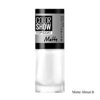 maybelline color show nail color 81 matte about it