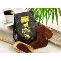 marley coffee lively up espresso roast whole bean coffee 227g