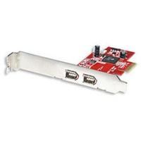 manhattan 2 port pci e firewire 400 160353