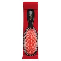 Mason Pearson Pocket Nylon N4 Hairbrush - Dark Ruby Pocket Size