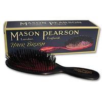 Mason Pearson Pocket Bristle B4 Hairbrush - Dark Ruby Pocket Size
