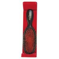 Mason Pearson Pocket Bristle &amp; Nylon BN4 Hairbursh Dark Ruby - Pocket Size
