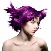 manic panic amplified semi permanent hair dye 118ml purple haze
