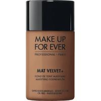 make up for ever mat velvet matifying foundation 30ml 75 coffee