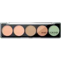 make up for ever 5 camouflage cream palette 5 x 2g 1 very light comple ...