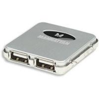 Manhattan Micro USB2.0 4 Port Hub (160605)