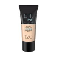 maybelline fit me matte poreless make up 120 classic ivory 30ml