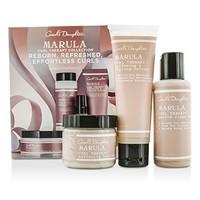 Marula Curl Therapy Collection 3-Piece Starter Kit: Cleaner 60ml + Styling Lotion 60ml + Hair Mask 60ml 3pcs