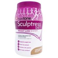 maxitone sculptress diet weight loss system chocolate delight