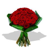 Mass of Red Roses - flowers