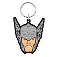 Marvel Thor Head Soft Touch Pvc Keychain (5cm)
