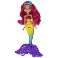 mattel barbie mini doll mermaid red hair dng08