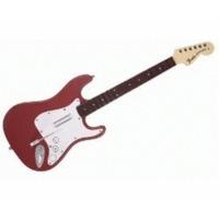 mad catz wii rock band 3 wireless fender stratocaster guitar cherry