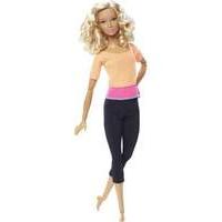 Mattel Barbie Doll - Made To Move Doll - Orange Top Dark Skin (dpp75)