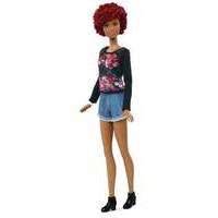mattel barbie doll fashionistas 33 fab fringe dark skin tall dpx69