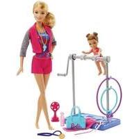 Mattel Barbie Doll Careers - Gymnastic Coach Playset (dkj21)
