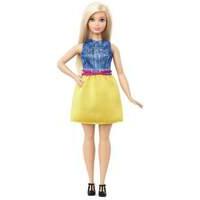 Mattel Barbie Doll Fashionistas #22 - Chambray Chic Blonde - Curvy Doll (dmf24)