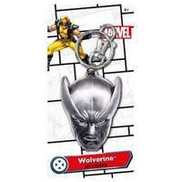 Marvel Wolverine Head Pewter Metal Keychain (7cm)