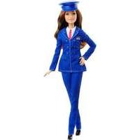 Mattel Barbie Doll - New Barbie Careers Pilot Brown Hair (dhb66)