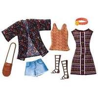 Mattel Barbie Fashion Pack - Boho Dress & Short Outfit (set Of 2) (dwg40)