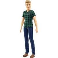 Mattel Barbie Ken Doll - Fashionistas - Green Blouse And Denim Pants (dwk45)